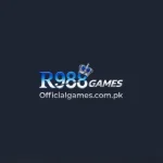 R988 Game official app logo with gold and casino theme design.